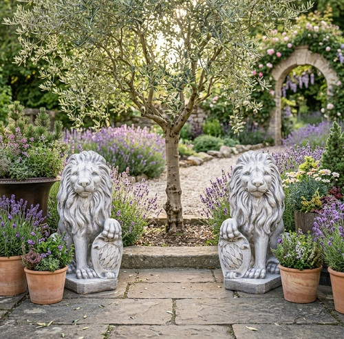 Gartenfigur löwe cm - 🔶gartenfigur,