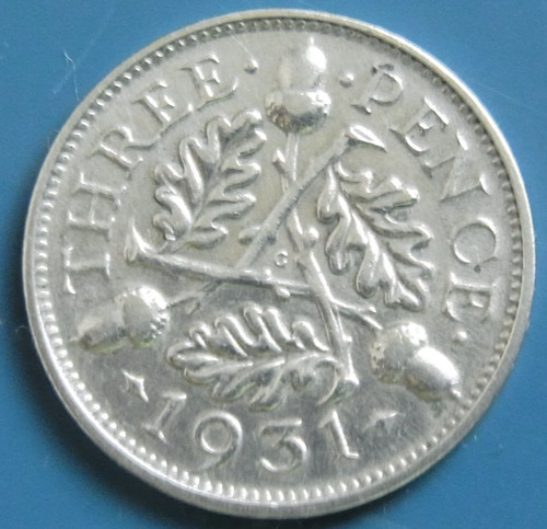 Pence 1931 george v - 3, 1931,