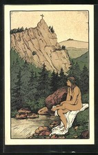 Steindruck-AK Ilsenburg, Die