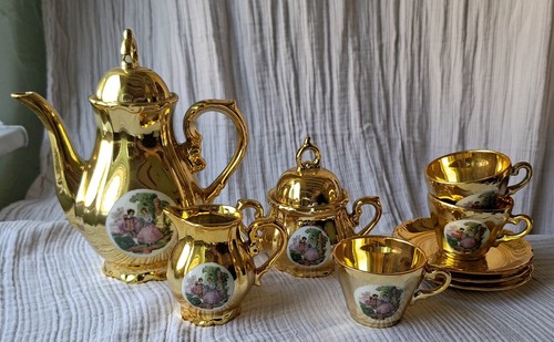Rokoko stil teeservice - rokoko,