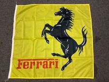 Alte Ferrari Händler Fahne wetterbeständig Flagge Reklame Werbung Club Banner