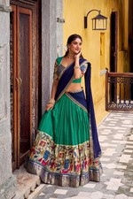 Indische Georgette Lehenga