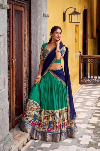 Indische georgette lehenga - georgette,