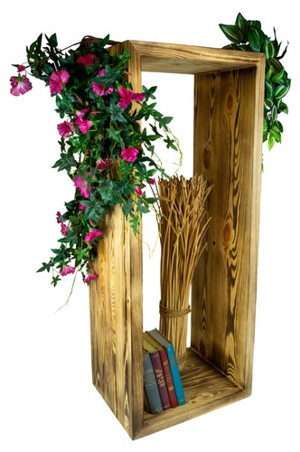 Säule geflammt 100x40x30cm - säule,