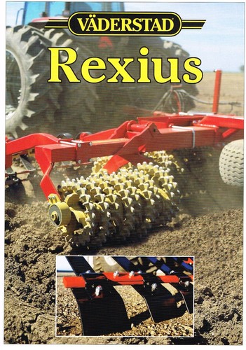 Väderstad rexius walze - rexius, walze,