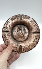 Kupfer Aschenbecher Hirsch Reh