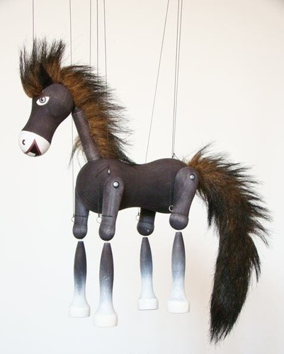 Czech folk art pferd - art,