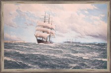 Schiffsverkehr Dreimaster