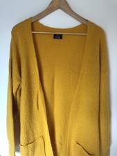 offene Strickjacke 170/176 currygelb von Page by Takko Mädchen