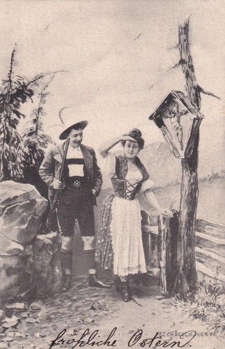 Foto paar wegekreuz - an,