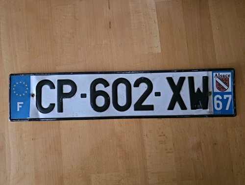 Nummernschild/Kennzeichen