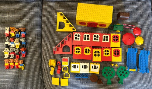 Konvolut vintage lego duplo - konvolut,
