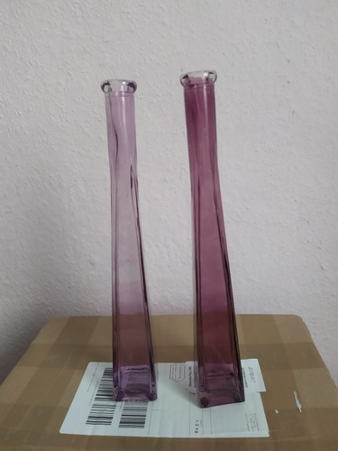 Hohe glasvasen rosaviolett - hohe,