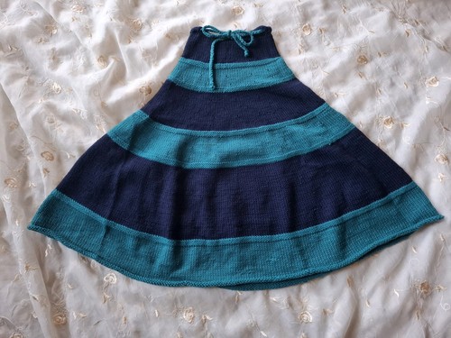 Selbstgestrickter poncho - selbstgestrickter,