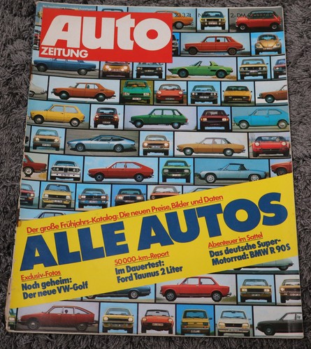 Auto zeitung 1974 - auto, ford