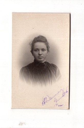 Cdv foto damenportrait - damenportrait,
