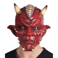 Latex teufelsmaske halloween - teufelsmaske, /
