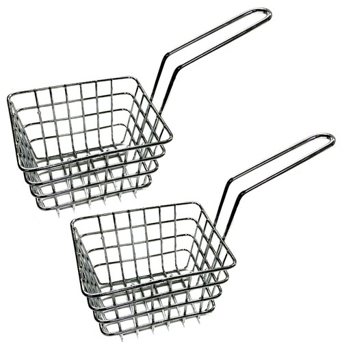 2er set mini frittierkorb - 2er, |