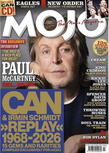 Mojo magazine can cd july - can,