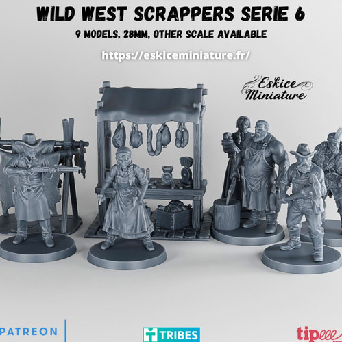 Western wild west scrappers - western,
