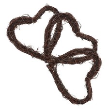  3 Pcs Rustikaler Herzkranz