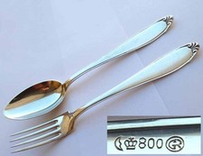 Set, Löffel + Gabel