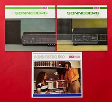 3 x DDR Reklame Prospekt RFT