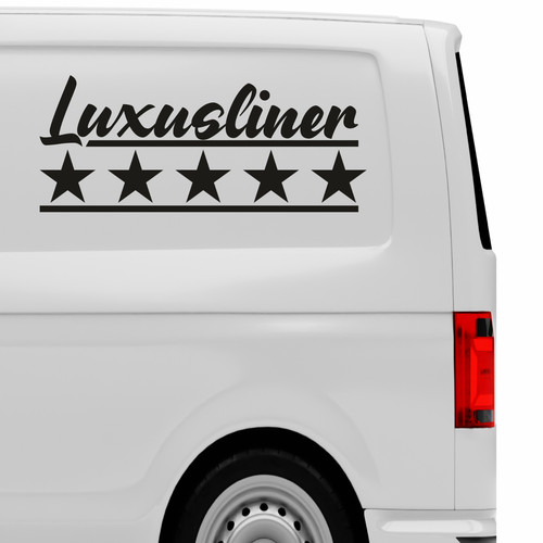 Luxusliner aufkleber 55x23 - luxusliner,
