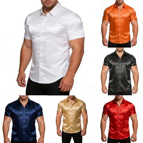 Herren satin struktur anzug - struktur,