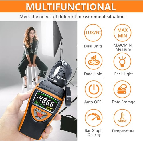 Digital luxmeter - digital,