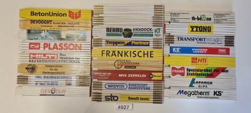 Zollstock sammlung stück - zollstock,