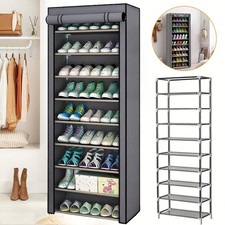 Vlies Schuhregal 9 Ebenen Schuhständer Schuh Organizer Schuh Aufbewahrungsregal