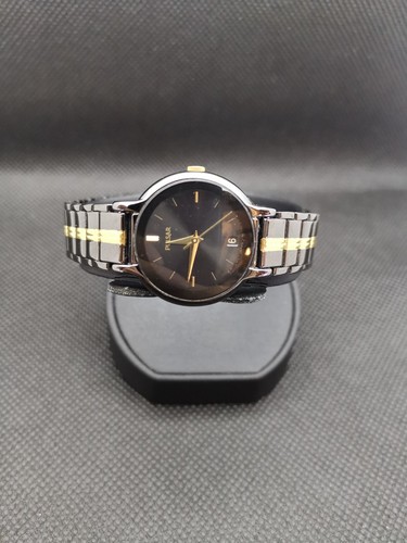 Pulsar black dial - date, /