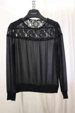 Zara Oberteil Gr. M Schwarz