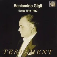Benjamino gigli songs - gigli,