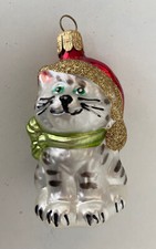 Weihnachtsschmuck Christbaumschmuck Weihnachten Katze 731/22