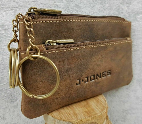 Vintage leder schlüsseletui - vintage,