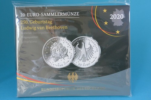 Eur silbermünze 2020 - silbermünze,