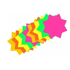 600 x Neon fluoreszierende