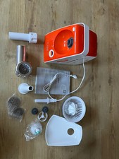 BOSCH Home CompactPower MFW3630I, Fleischwolf weiß/rot Wurstaufsatz, Saftpresse