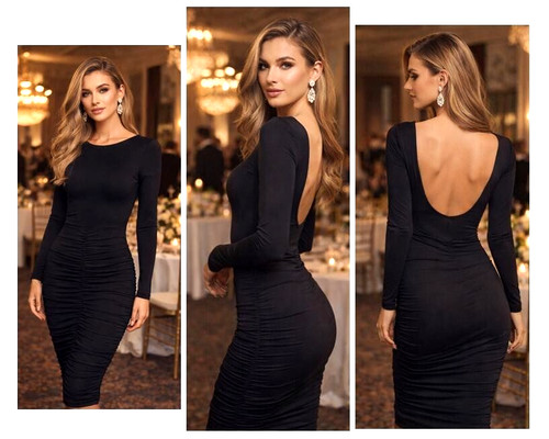Elegant abendkleid knielang - abendkleid,