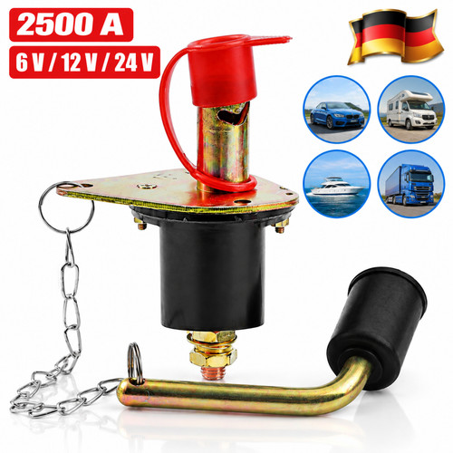 Polig batterietrennschalter - 2-polig,