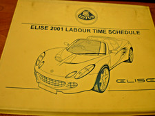 LOTUS   ELISE 2001 Labour Time
