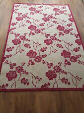 LAURA ASHLEY Teppich beige rot