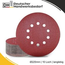 Schleifscheiben 225 mm 10 Loch