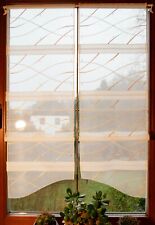 sekt farb. Scheibengardine