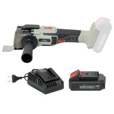 Dino KRAFTPAKET 18V Akku Multifuntionswerkzeug mit Akku Oszillierer bürstenlos