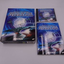 Star Trek The Next Generation Birth of the Federation PC Big Box Spiel Game 