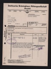 WERDOHL, Rechnung 1938