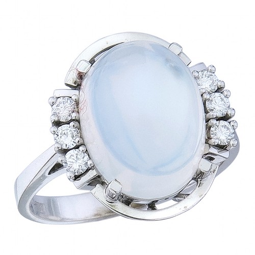 Ring mondstein brillanten - ring,